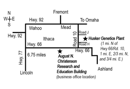 Husker Genetics Map
